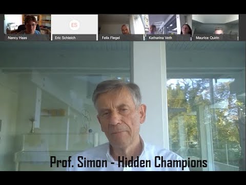  New Update  Interview with, Prof. Herman Simon, Discoverer of Hidden Champions, German with English subtitles