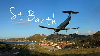 Pilatus PC-12 - Flying into one of the world’s most challenging airports: St Barths.