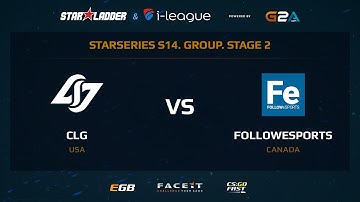 CLG vs Follow eSports - Map 1 - Dust 2 (SL i-League StarSeries XIV)