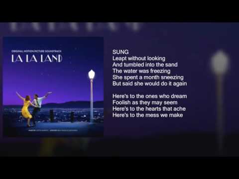La La Land - Audition (Fools Who Dream) - Lyrics