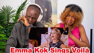 OH MY GOSH!!.. | OUR TIME HEARING 15 Year Old Emma Kok Sings Voilà – André Rieu, REACTION🤯