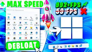🚀 Debloat Windows 11 in 2024: Remove Bloatware & Maximize Speed!💻