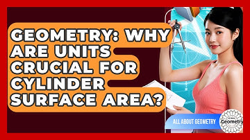 Geometry: Why Are Units Crucial For Cylinder Surface Area? - All About Geometry