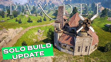 Pax Dei - Rebuilding My Single Plot Build To Make More Room, Build Clips Included