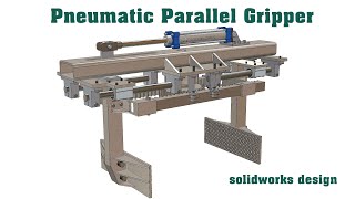 GRIPPER  #gripper,#grippers_Design,#rack_&_Pinion,#pneumatic,#hydraulic,#caddesign,#solidworks
