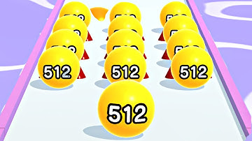 Max Levels BallRun2048 Infinity ♾️ 🔮💥: All Levels Gameplay Walkthrough Android ,iOS BIG UPDATE