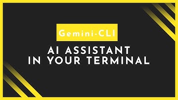 Gemini CLI - Your AI Assistant in the Terminal