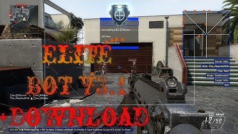 [PS3/Bo2/1.19] Elite Bot v3.1 Non-Host, Pre-Game SPRX Mod Menu (Autowall, ESP, Spin Bot) | Download!