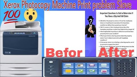 Xerox 5855/5875 print light and dark value 😎™️