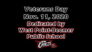 Veterans Day Program 2020