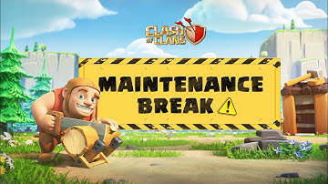 Supercell ID Game Logout Problem - Clash of Clans Maintenance Break Live
