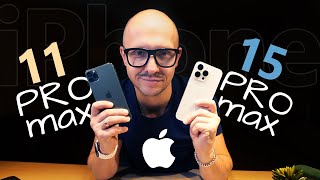 Expert Insights: iPhone 15 Pro Max vs. iPhone 11 Pro Max #iPhoneReview #AppleComparison by HelgisDays 15,057 views 5 months ago 4 minutes, 22 seconds