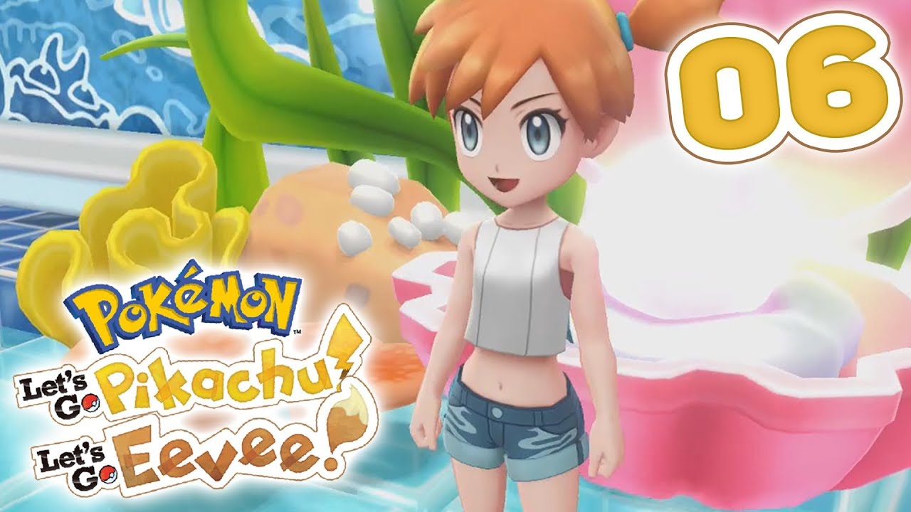 How To Beat Gym Leader Misty Pokémon Let's Go Pikachu! & Let's Go