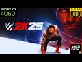 WWE 2K25 Gameplay+ Test On HP Victus 15 Amd Ryzen 5 8645HS | RTX 4050| Max Settings