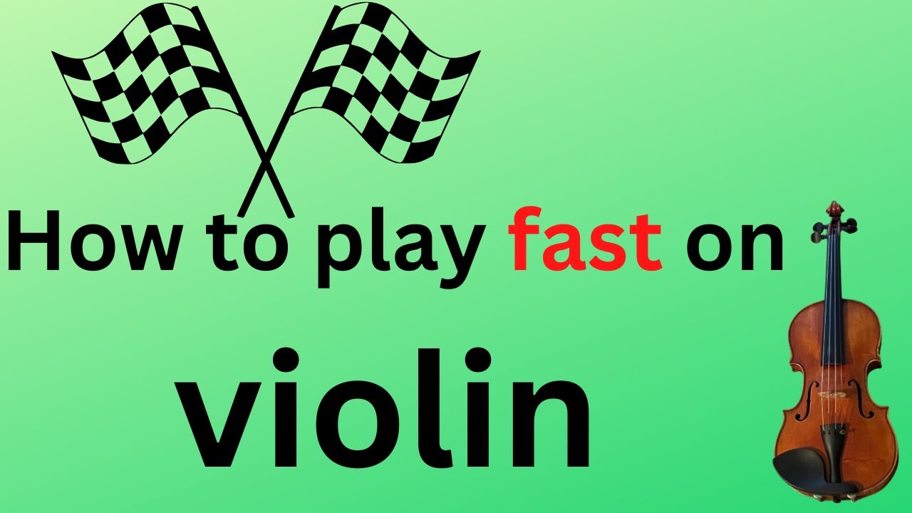 5 tips to practice fast passages on violin intermediate/beginner - YouTube