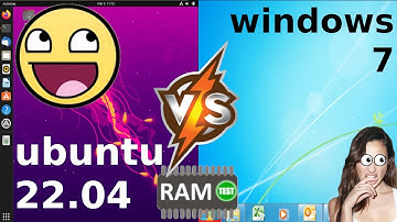 Ubuntu 22.04 vs Windows 7: Silly Fun FUN RAM TEST