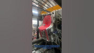 **Plastic Chair Birth Moment! Injection Molding Factory Magic ✨**​