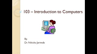 Full Introduction To Computers Lecture 19(Part-3) - Optical Character Recognition | OCR | Working | Hindi Update