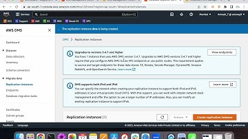 AWS Database Migration Service by Avinash Reddy