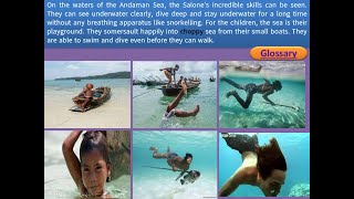 Grade 9 English  Unit 2 Lesson 2  The Salone: Nomads of the sea