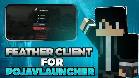 I Played Real Feather Client In Pojavlauncher 1.20.1 | Feather Client For Pojavlauncher