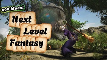 Turning Skyrim into a TRUE Fantasy game| Full Game Overhaul | Xbox/PC (298 Mods)