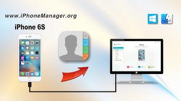 iPhone 6S Contacts to vCard: How to Backup Contacts from iPhone 6S to Computer