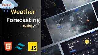 Build a Weather Forecast App with JavaScript & Tailwind CSS | OpenWeather API + AQI & Health Alerts screenshot 4