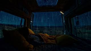 Ultimate Camping Car Rain Sounds 🌙🚐 | Heavy Rain for Deep Sleep, Relaxation and Peace