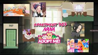 Adopt me 707 NANA apartment tour! ˗ˏˋ 🍓 ˎˊ˗