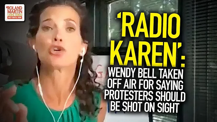 'Radio Karen Wendy Bell Taken Off Air For Saying P...
