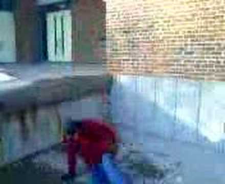 me amazing tre flip off loading dock