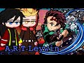 Hashiras React to tanjiro's Tik Toks) Pt 1 portuguese 🇧🇷 and english 🇺🇲