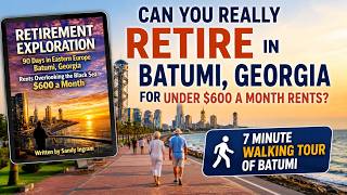 Eastern Europe's Cheapest Retirement Spot? Batumi, Georgia Exposed - 7 Minute Walking Tour