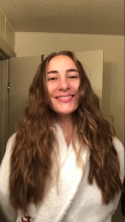  Overnight braids 🤝 perfect hair 🤌 #grwm #skincare #makeuptips #beauty # ...