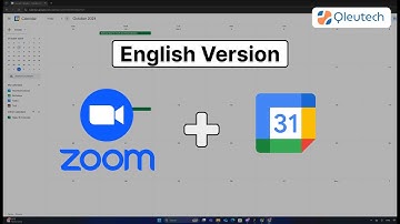 How to integrate Zoom Meeting into Google Calendar tutorial