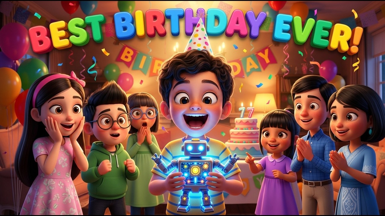 Shahroz’s 7th Birthday Party 🎂 | Surprise Gifts, Fun Games & Friends Celebration! 🎉