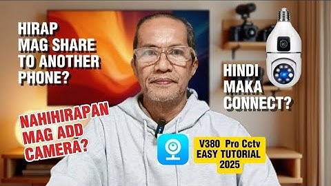 HOW To SHARE V380 Cctv to ANOTHER PHONE & ADD CAMERA The EASY WAY!