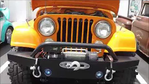 1975 AMC Jeep CJ5 Rennegade Orng OldTown033118