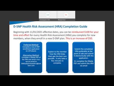 Wisconsin Anthem Health Risk Assessment for OEP 2022