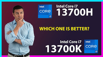 INTEL Core i7 13700H vs INTEL Core i7 13700K Technical Comparison