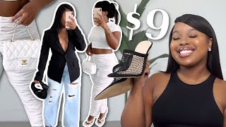 SHEIN BADDIE ON A BUDGET! ELEVATED BASICS TRY-ON HAUL | OUTFIT INSPO!