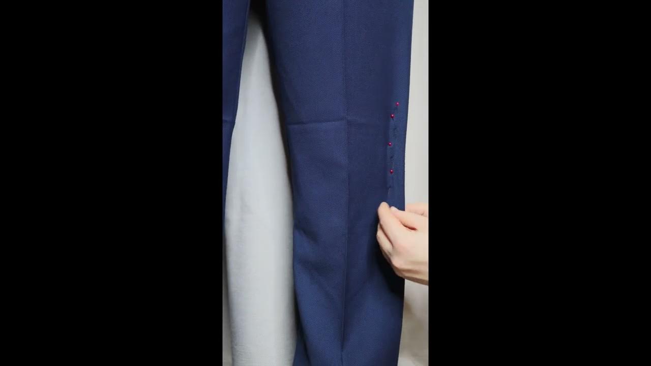Pant Side Tapper Pinning For Tailoring Ace Clothing Alterations Gold Coast YouTube