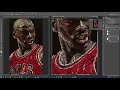 simulación de color para serigrafia semitonos con PHOTOSHOP // IMPRESIONARTE