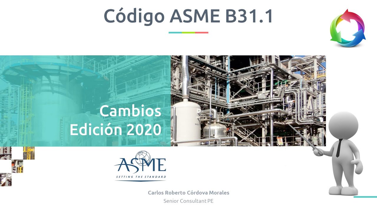 Cambios en el Código ASME B31.1-2020