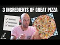 Italian Chef Reveal 3 Ingredients to a Great Pizza | Francesco Bacco