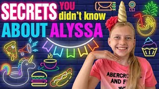 20 facts about alyssa from family fun pack