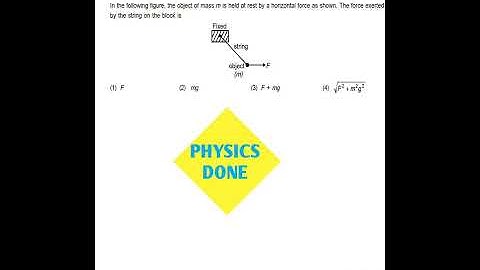 NEWTONS LAWS OF MOTION | EQUILIBRIUM OF FORCES | NET FORCE| TENSION #YTSHORTS #SHORTS @PHYSICSDONE