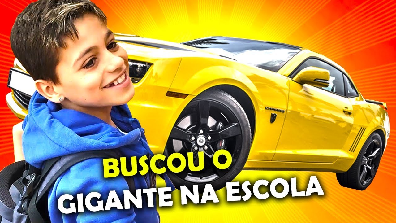 O MS2 FOI ME BUSCAR NA ESCOLA DE CAMARO AMARELO ‹ GIGANTE ›