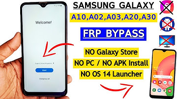 Samsung A10/A02/A03/A20/A30 Frp Bypass ✅ Android 11 | No Galaxy Store ❌ No Apk Install Diect Bypass✅